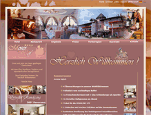 Tablet Screenshot of hotel-moserhof.at